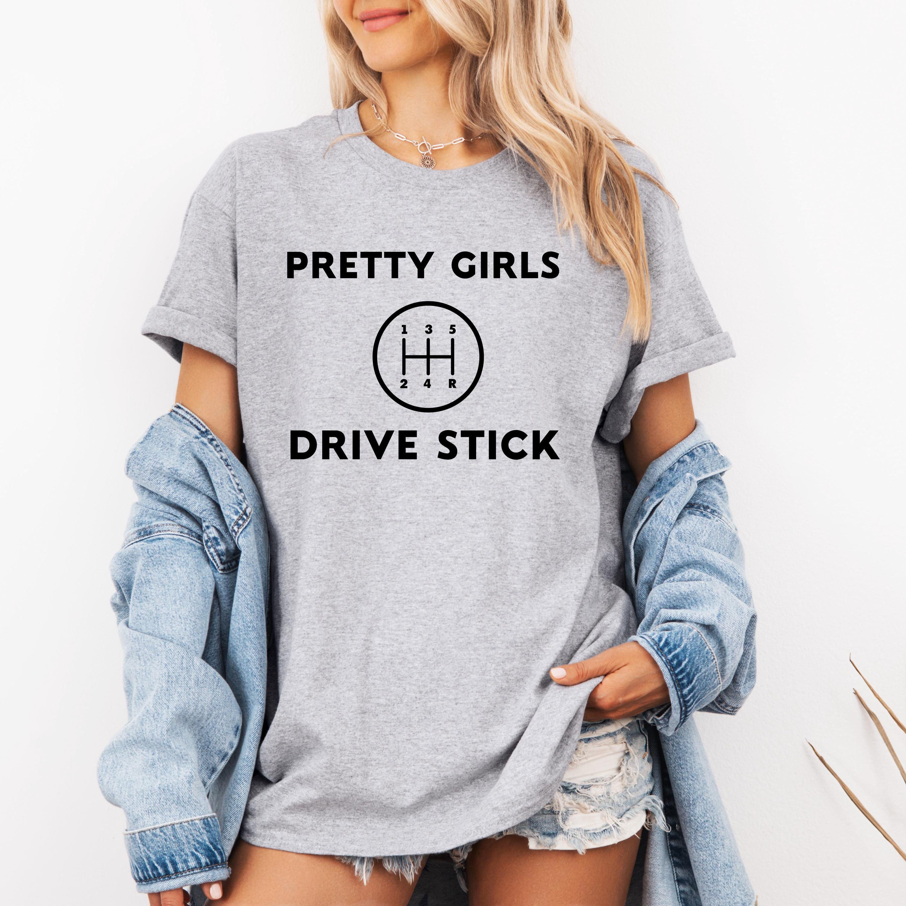 Women Who Love Cars, Funny Car Lover Shirt, Manual Transmission Tee, Gearhead Gift, Cute Driver Graphic Tee
