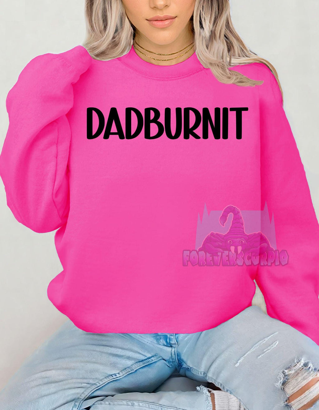 Dadburnit Sweatshirt | Funny Southern Saying Shirt | Redneck Humor Pullover | Country Slang Unisex Crewneck