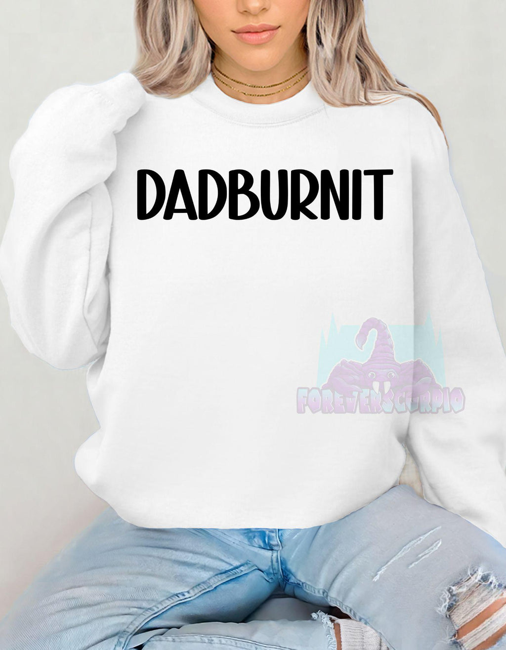 Dadburnit Sweatshirt | Funny Southern Saying Shirt | Redneck Humor Pullover | Country Slang Unisex Crewneck
