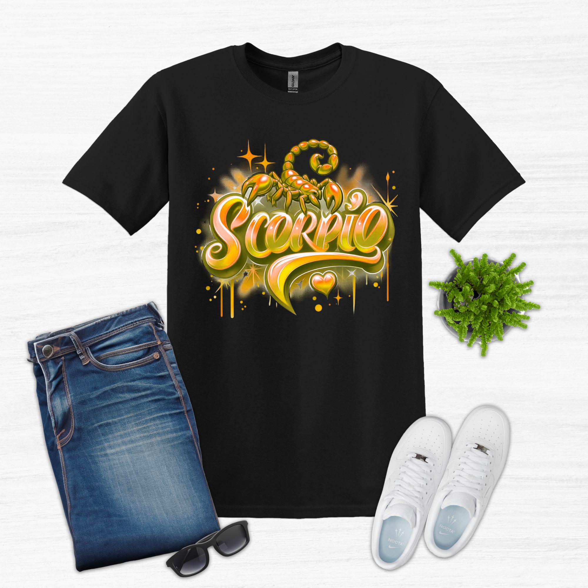 Scorpio Birthday Shirt, Gift for Scorpio, Zodiac Shirt, Birthday Gift for Men & Women, Best Friend Gift