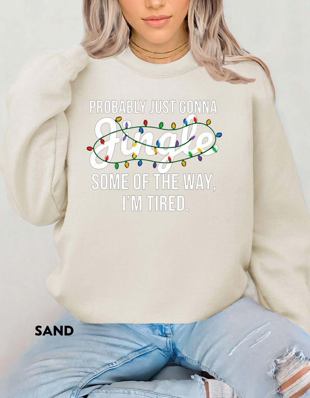 Funny Christmas Shirt, Probably Gonna Jingle Some of the Way, Holiday Humor