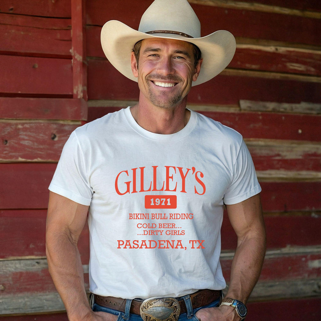 Gilley’s 1971 T-Shirt, Pasadena Texas Vintage Bar Tee, Urban Cowboy Retro Rodeo Shirt, Country Bar Graphic Tee, Honky Tonk Nostalgia Shirt