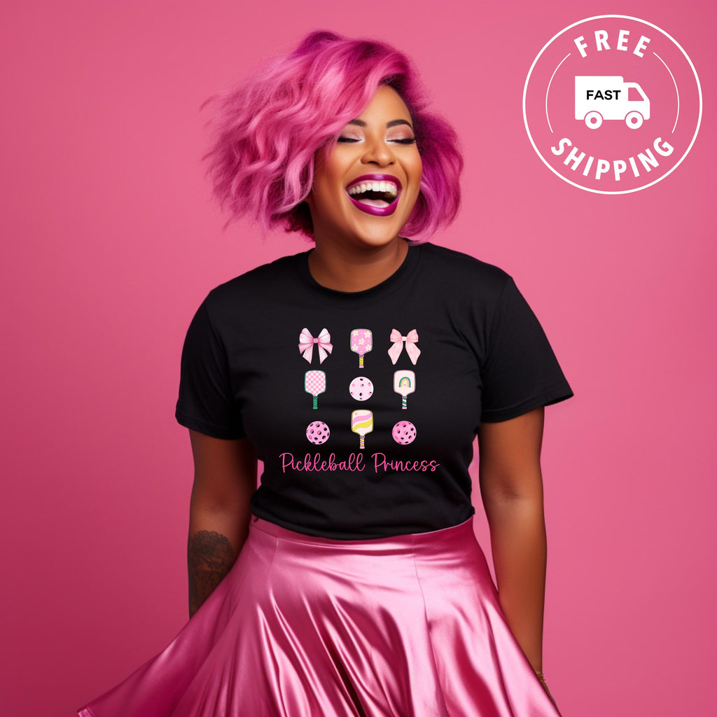 Ladies Pickleball T-Shirt | Pickleball Lover Tee | Cute Pickleball Shirt For Girls and Women