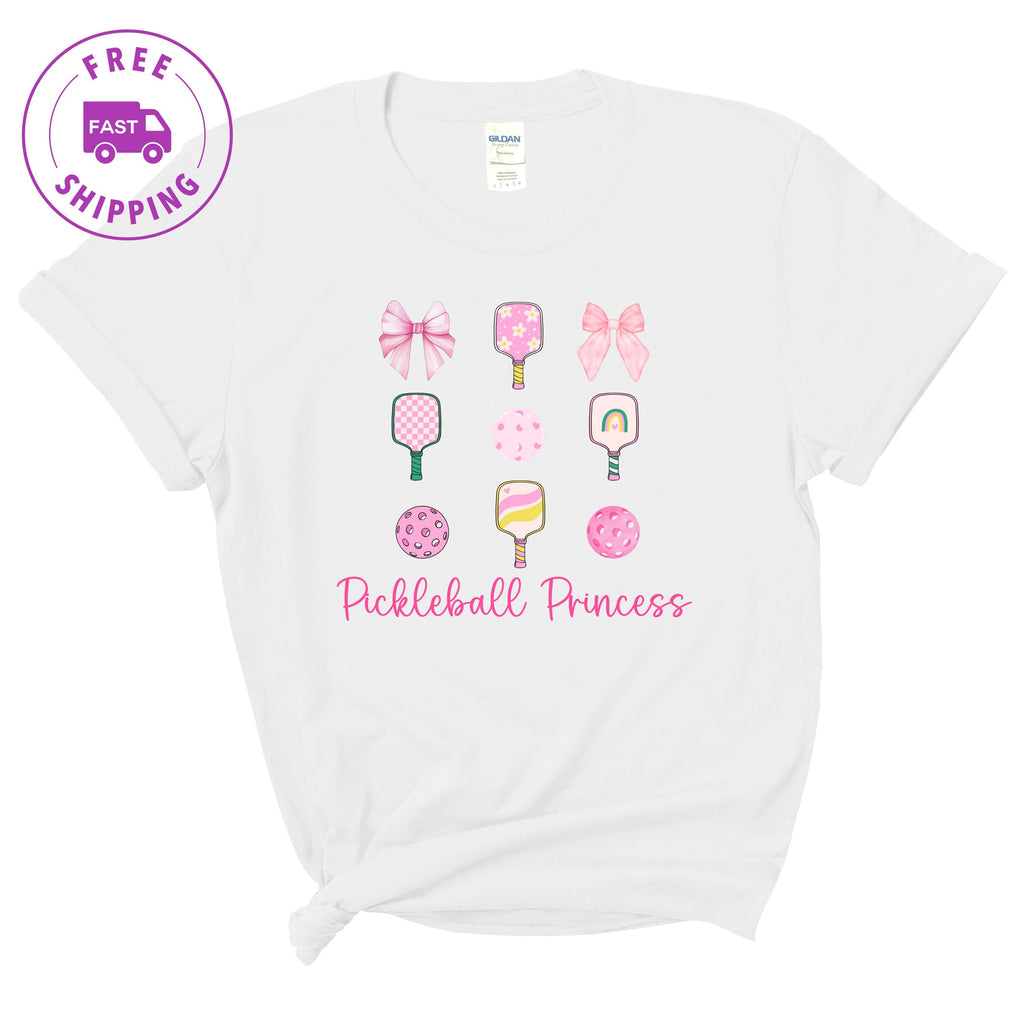 Ladies Pickleball T-Shirt | Pickleball Lover Tee | Cute Pickleball Shirt For Girls and Women
