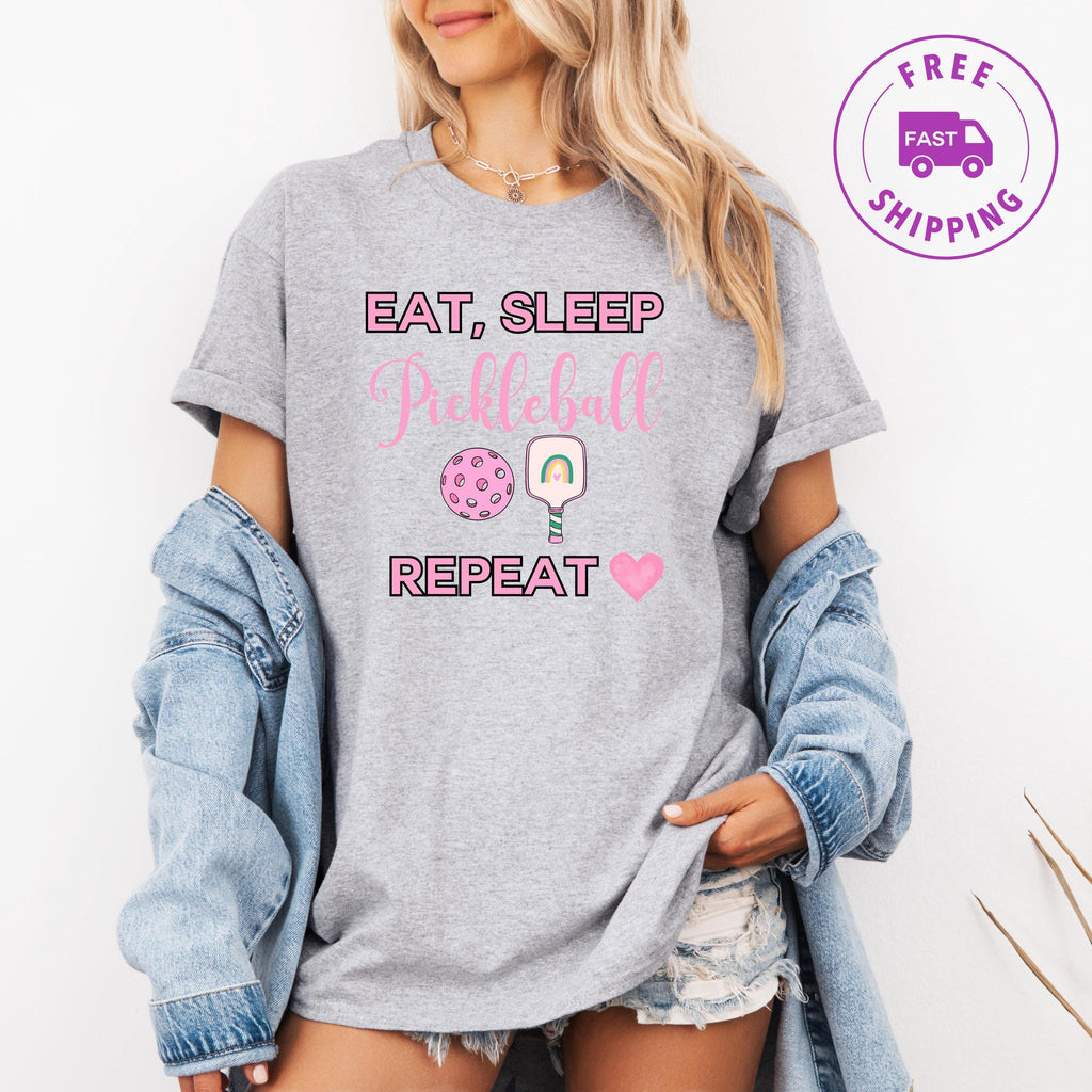 Funny Pickleball Gift for Women & Girls, Cute Pickleball Player Tee, Pickleball Lovers Shirt for Girls and Women, Cute Pickleball Short
