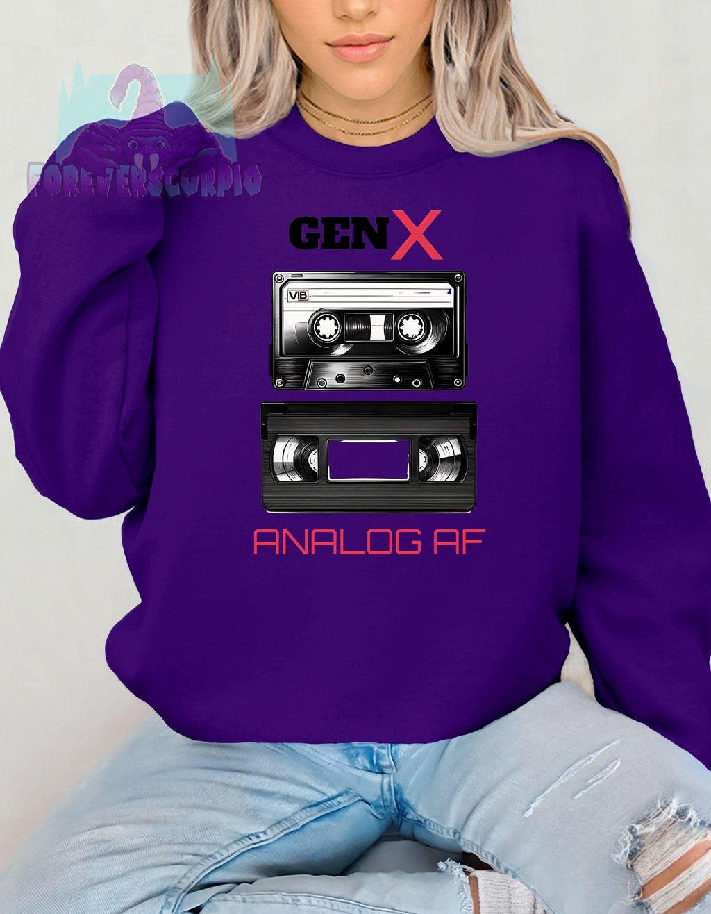 Generation X Sweatshirt | Gen X Humor for Men and Women | Gift for People Born 1965–1980 | Gen X Nostalgia Shirt