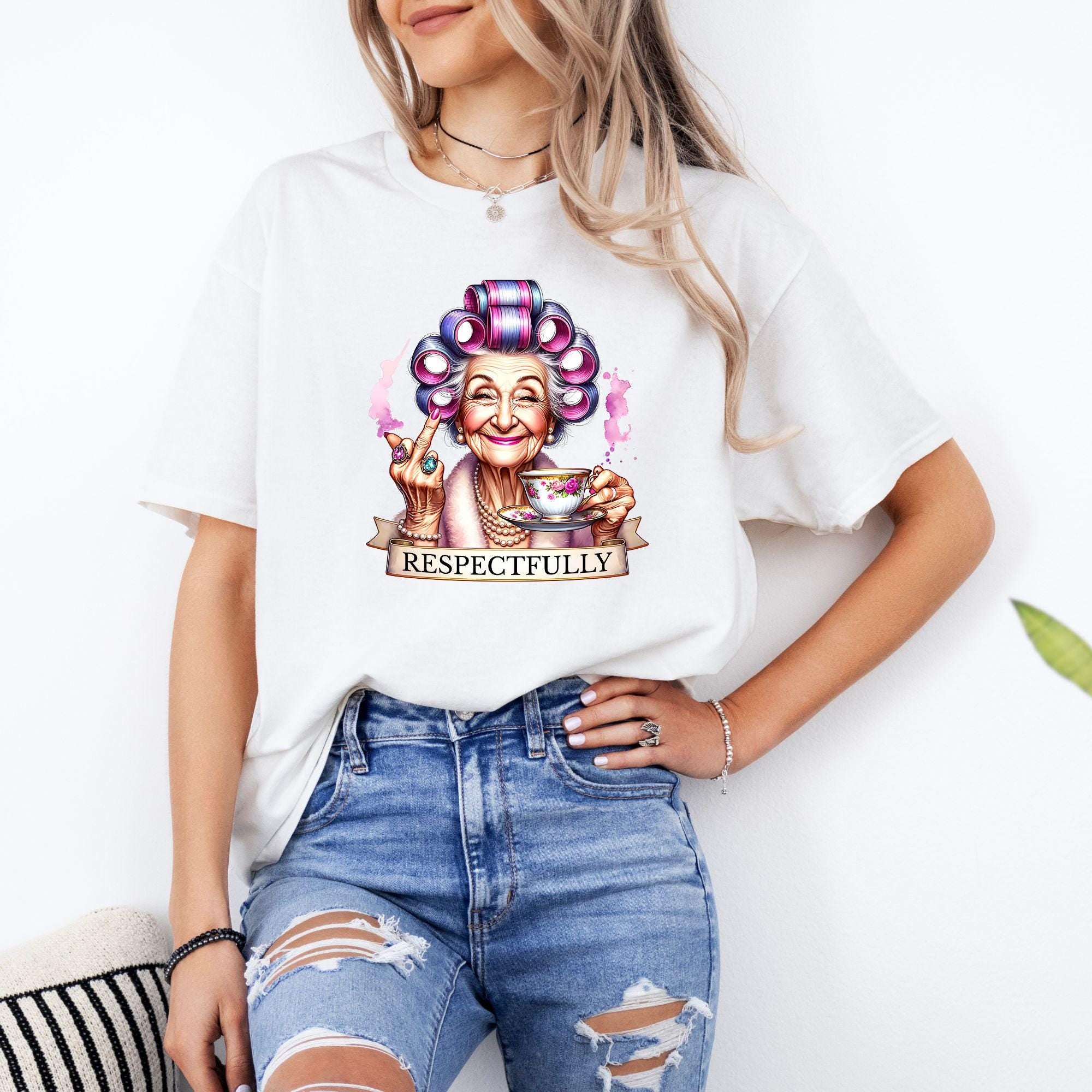 Sassy Granny Shirt, Funny Gift for Old Lady, Funny T-Shirt for Gen X & Baby Boomers, Gift for Retiree, Funny Birthday Gift