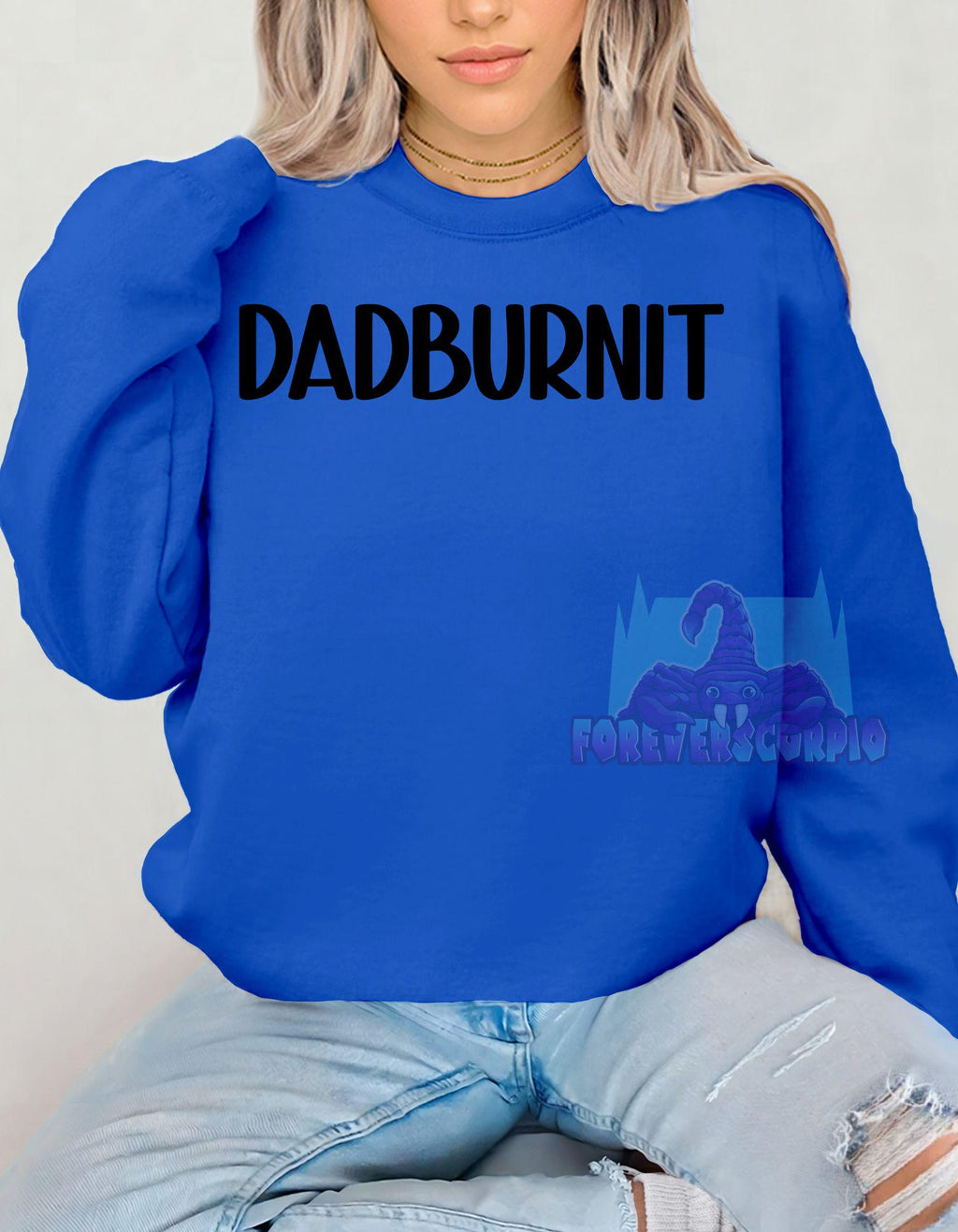 Dadburnit Sweatshirt | Funny Southern Saying Shirt | Redneck Humor Pullover | Country Slang Unisex Crewneck