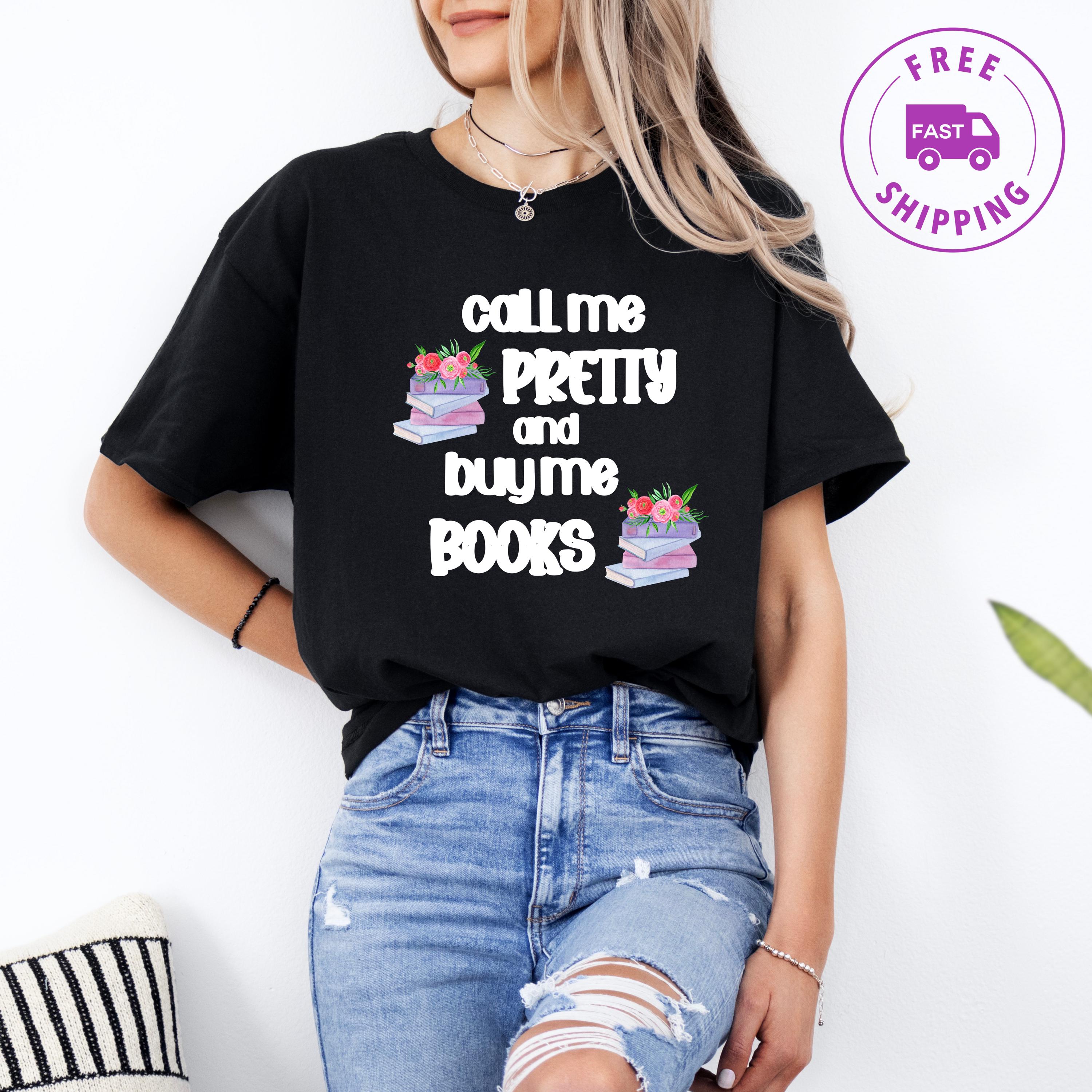 Book Lovers T-Shirt for Women and Girls, Gift for Book Lovers, Book Reader Gift, Birthday Gift for Book Lovers