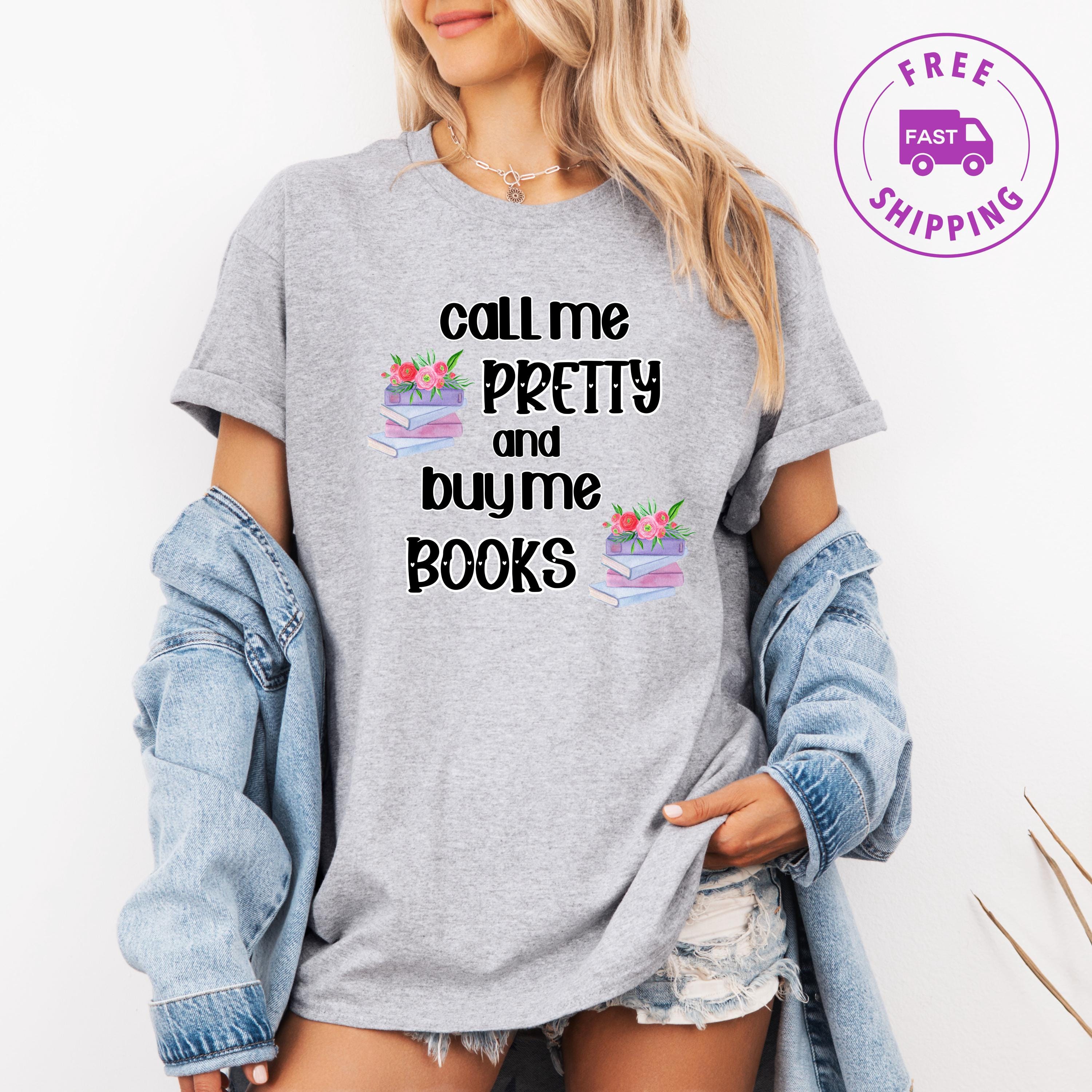 Book Lovers T-Shirt for Women and Girls, Gift for Book Lovers, Book Reader Gift, Birthday Gift for Book Lovers