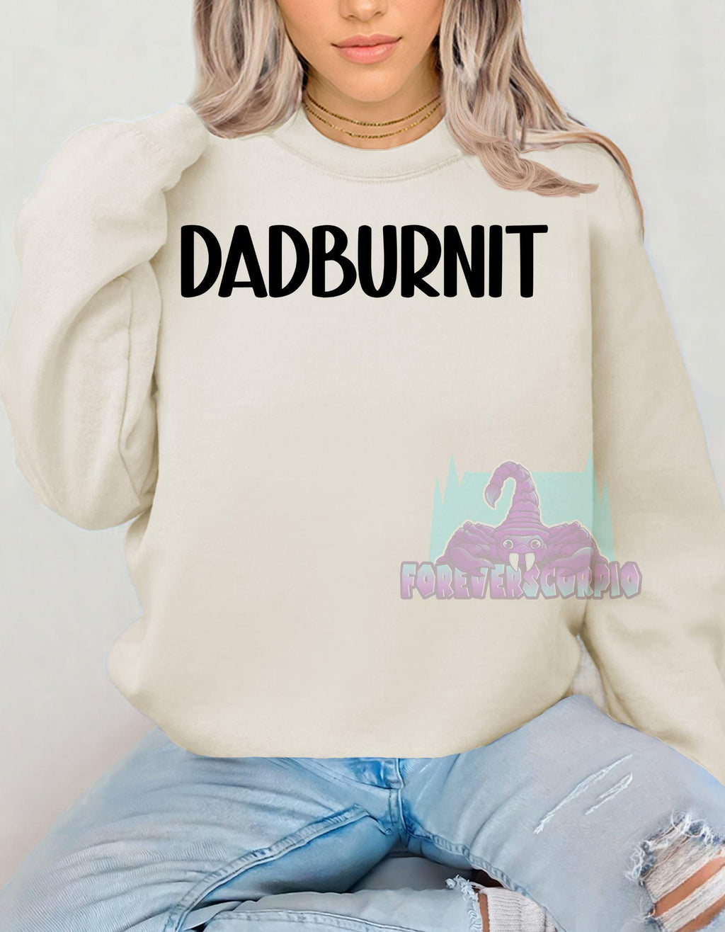 Dadburnit Sweatshirt | Funny Southern Saying Shirt | Redneck Humor Pullover | Country Slang Unisex Crewneck