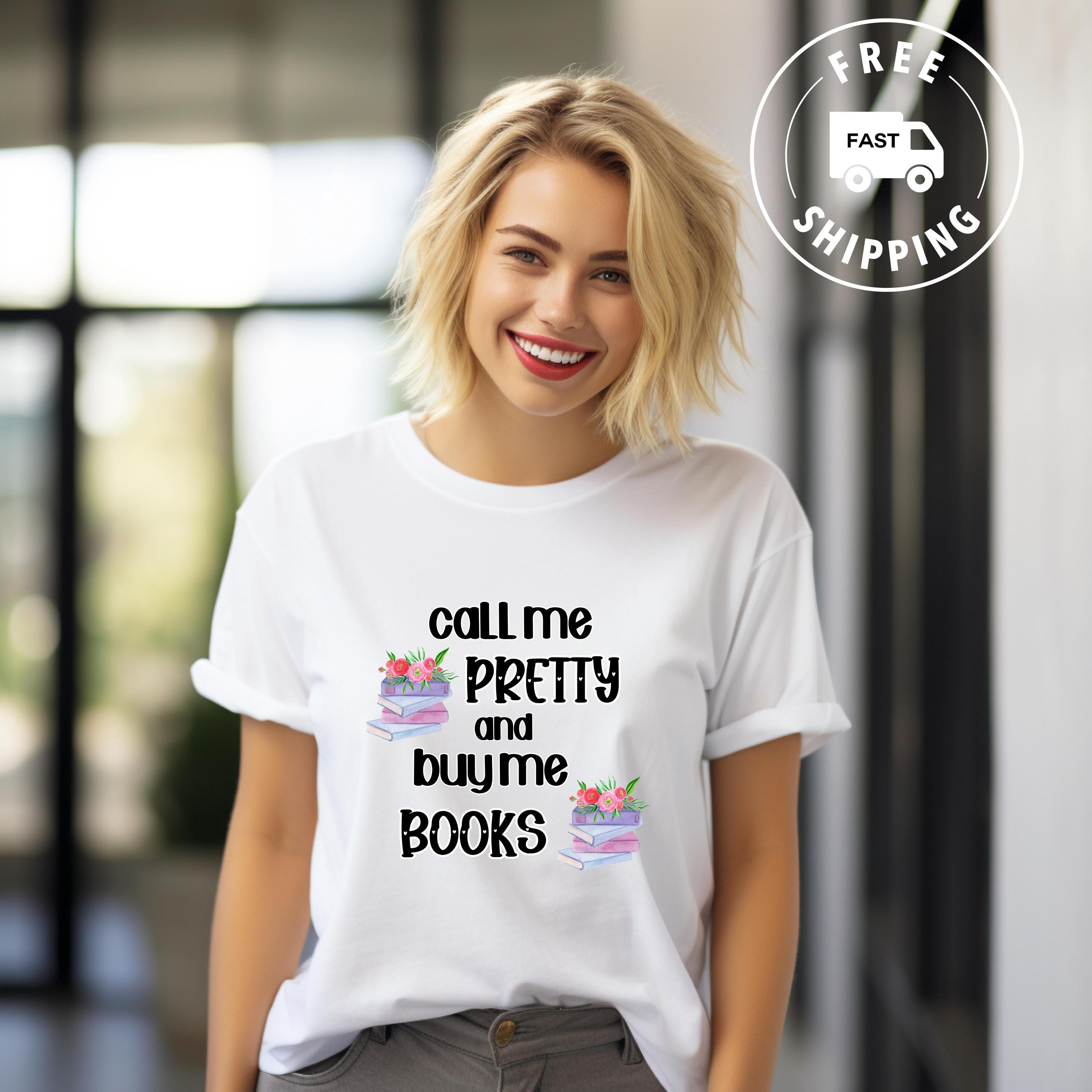 Book Lovers T-Shirt for Women and Girls, Gift for Book Lovers, Book Reader Gift, Birthday Gift for Book Lovers