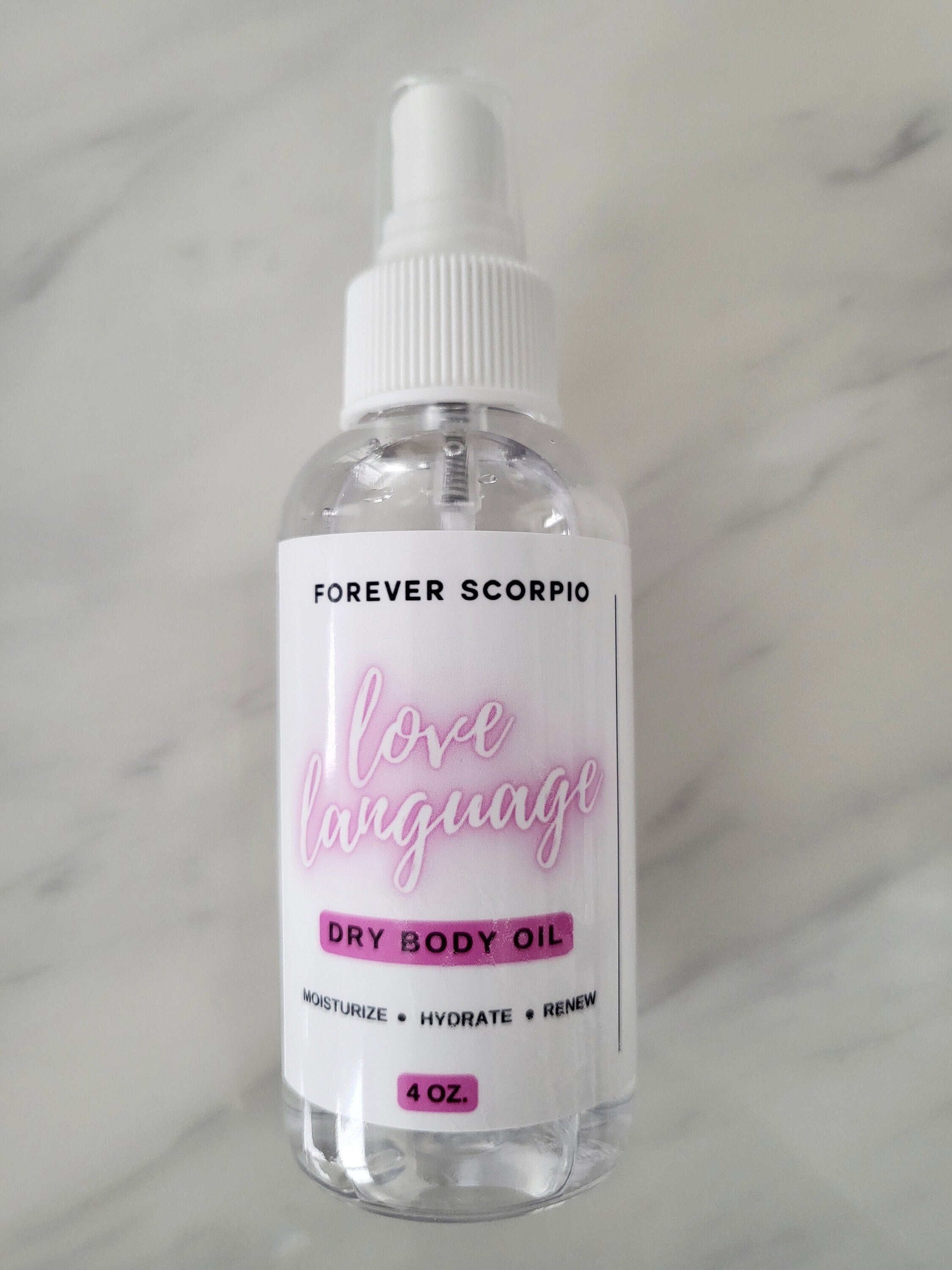 Dry Body Oil, Natural Body Oil, Perfume Body Oil, Scented Body Oil