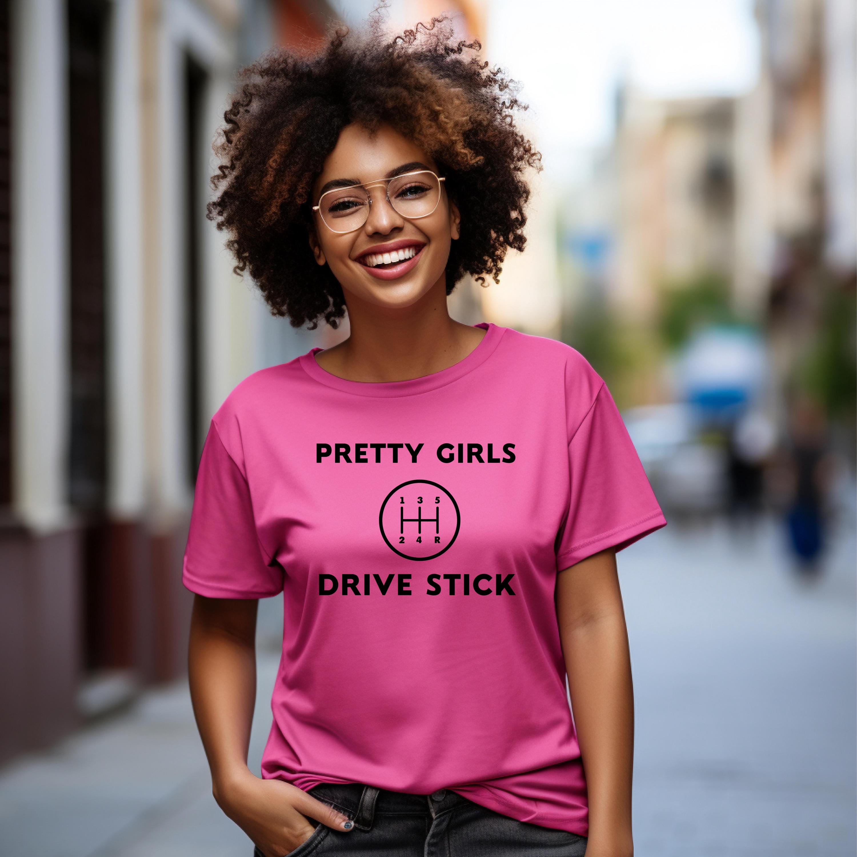 Women Who Love Cars, Funny Car Lover Shirt, Manual Transmission Tee, Gearhead Gift, Cute Driver Graphic Tee