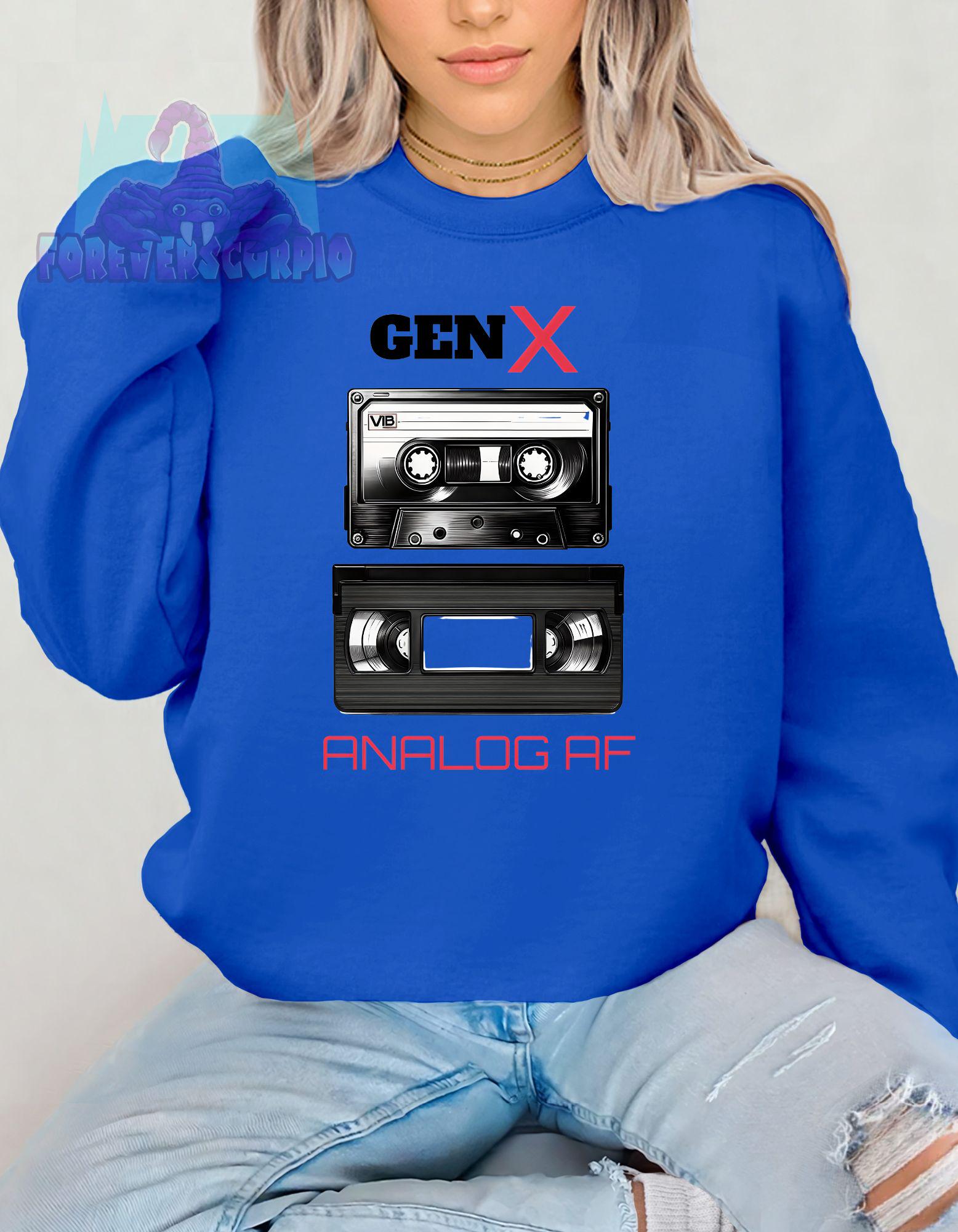Generation X Sweatshirt | Gen X Humor for Men and Women | Gift for People Born 1965–1980 | Gen X Nostalgia Shirt