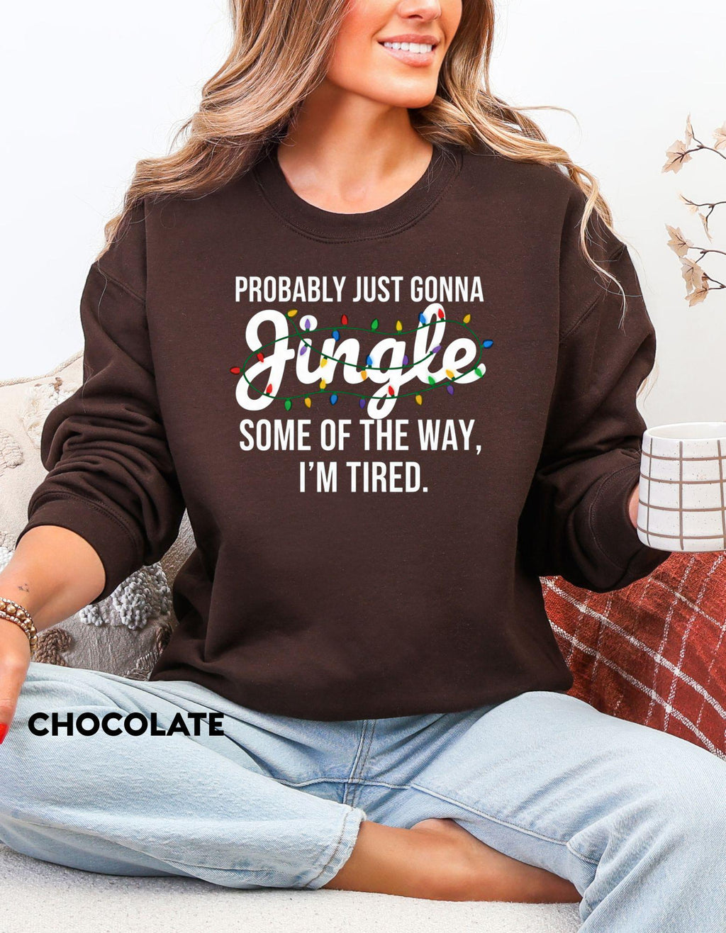 Funny Christmas Shirt, Probably Gonna Jingle Some of the Way, Holiday Humor