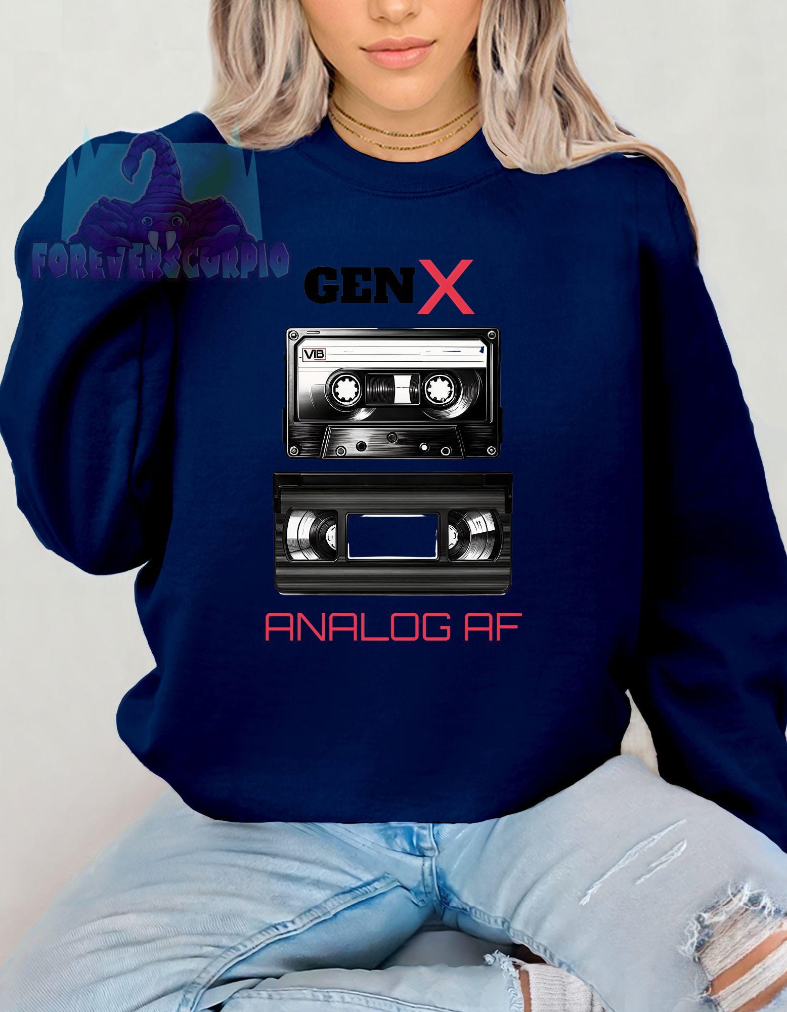 Generation X Sweatshirt | Gen X Humor for Men and Women | Gift for People Born 1965–1980 | Gen X Nostalgia Shirt