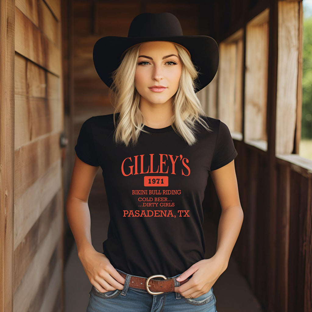 Gilley’s 1971 T-Shirt, Pasadena Texas Vintage Bar Tee, Urban Cowboy Retro Rodeo Shirt, Country Bar Graphic Tee, Honky Tonk Nostalgia Shirt