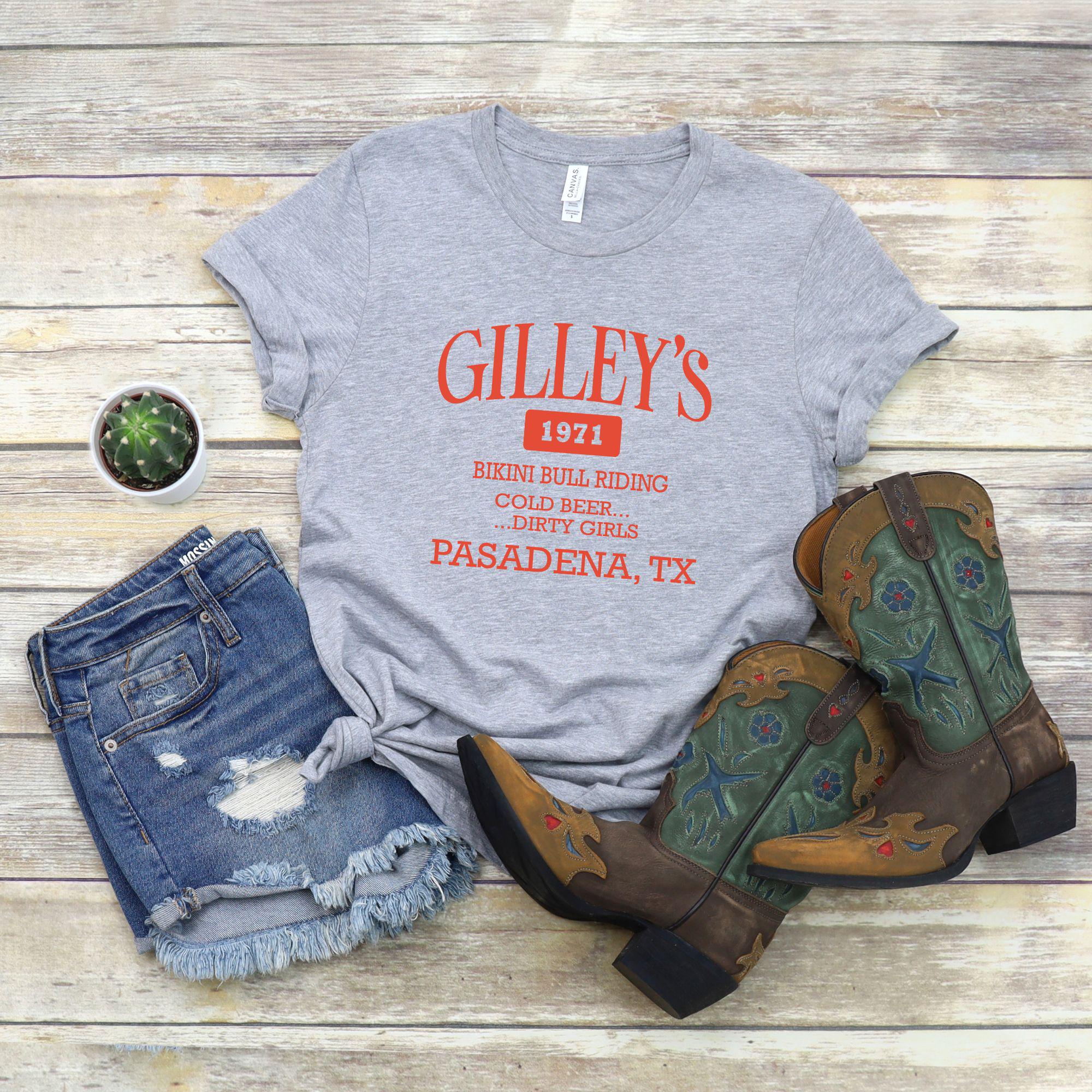Gilley’s 1971 T-Shirt, Pasadena Texas Vintage Bar Tee, Urban Cowboy Retro Rodeo Shirt, Country Bar Graphic Tee, Honky Tonk Nostalgia Shirt