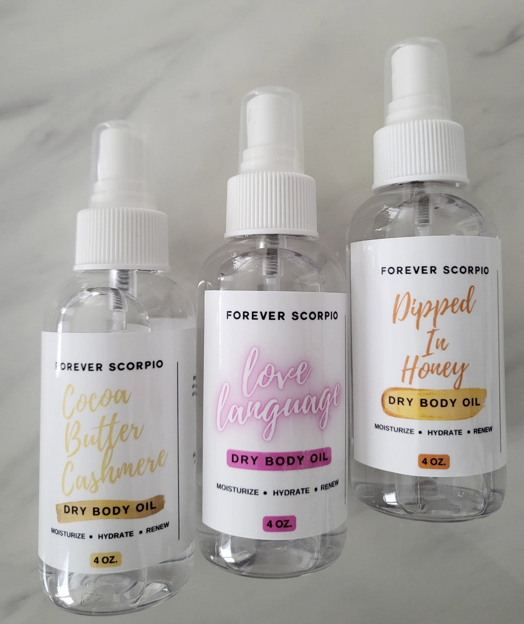 Dry Body Oil, Natural Body Oil, Perfume Body Oil, Scented Body Oil