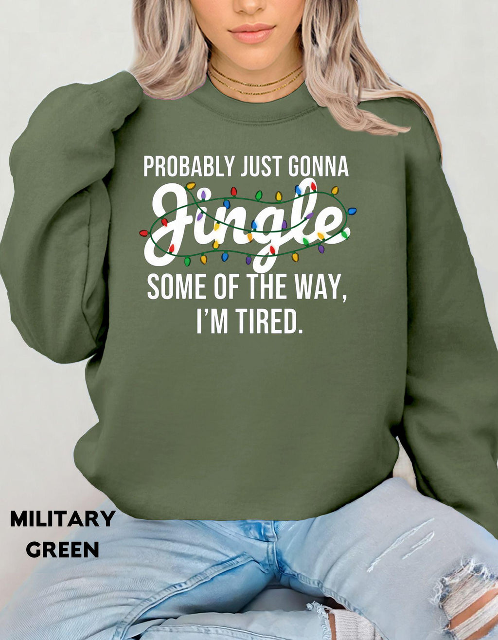 Funny Christmas Shirt, Probably Gonna Jingle Some of the Way, Holiday Humor